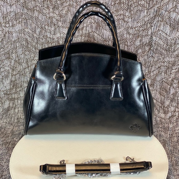 Patricia Nash Marianna Distressed Vintage Leather Purse Satchel - Picture 2 of 9